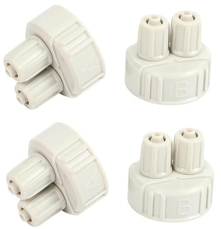 Taicols Lot de 4 Kits Aquarium Fish Tank Co2, Bouteilles - Bouchon pour Plantes d'aquarium,Outil et Bouchon de Bouteille pour Plantes