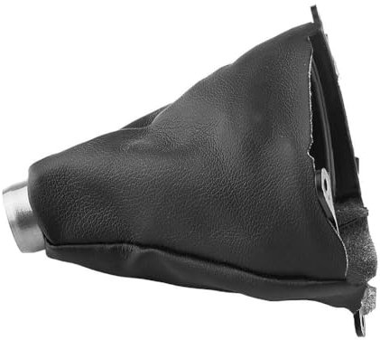 MACHSWON Schwarze Schalthebelmanschettenabdeckung, PU-Leder, manueller Schaltknauf, Staubschutz, passend für Honda Civic 2006–2012