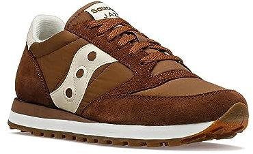 Saucony Jazz Original Herren-Sneaker, braun/creme, 42.5 EU