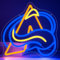 Eishockey-Neonschild, AvalanchTeam-Logo, Hockey-LED-Schild, Sport-Neonlicht für Wanddekoration, Hockey-Licht, Hockey-Club-Dekoration, Geschenke für Jungen, Männer, Eishockey-Fans, Größe 35,1 x 34 cm