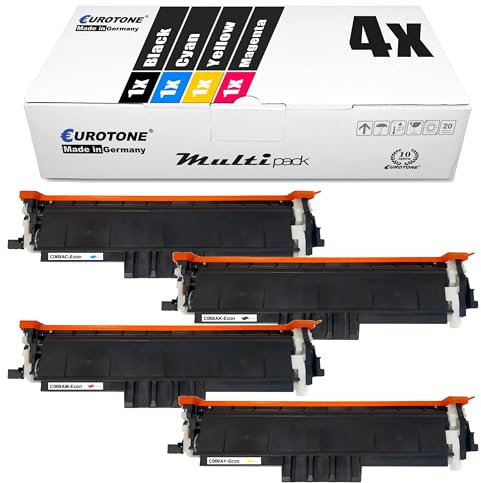 Eurotone 069 069H Toner kompatibel für Canon MF751Cdw MF752Cdw MF753Cdw MF756Cx(4er Multipack)