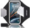 Kebrela Laufarmband mit Kopfhörerhalter – 3D-Design, Handy-Armband für iPhone 15/14/13 Pro/Plus & Galaxy S20/S10, wasserabweisend, Sport-Handyhalterung mit Schlüsselschlitz für 17,5 cm (6,9 Zoll