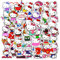 100 Stück Ki-tty Stickers, Wasserdichte Anime Aufkleber für Skateboard, Cartoon Sticker Vinyl Stickers für Kinder Teenager Erwachsene Jungen Laptop Guitar Fotoalbum Auto Motorräder Fahrrad