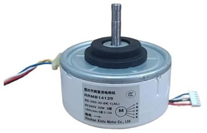 Moteur De Ventilateur CC For Module De Moteur De Climatiseur, Compatible Avec Hitachi RRMB14129 RD-280-30-8K-1 RD-280-30-8K RRMB00995, Pièces De Rechange For Climatiseur(RRMB14129)