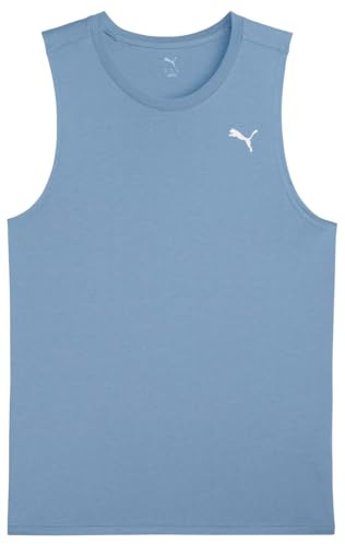 Puma Unisex M Tad Tech Triblend Sleevless Tanks, Cool Blue, XL EU