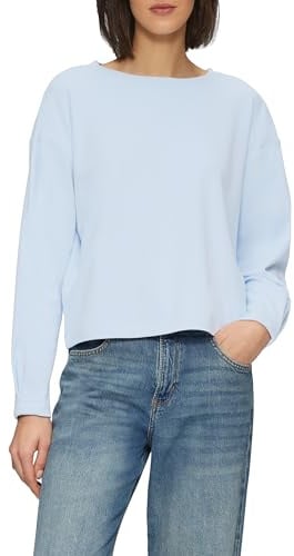 s.Oliver Sweatshirt mit Faltendetail am Ärmel