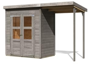 182x122 cm- mit Anbaudach