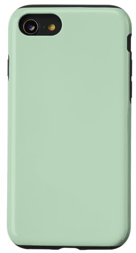 iPhone SE (2020) / 7 / 8 Simple Light Green Mint Color Case