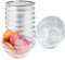 Jogoico 10 Pièces Mini Bols en Verre 75ml Minuscule Bol de Préparation Sauce Rond Servir Condiment Pots Réutilisable Empilable Dessert Ingrédients de Cuisine Rassemblements