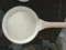 Kordisen Crepe Pan Nonstick, 26cm Dosa Pan with Spreader, Healthy Coating Pancake Flat Skillet for Stove Top, Induction Compatible, PFOA Free (White)