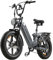 BURCHDA E Bike elektrofahrräder Herren Damen, Ebike 48V 20Ah(960Wh) Akku bis 120km, 20x4 Zoll Electric Bike 7-Gang Getriebe mit LCD-Display,Vollfederung E Fahrrad 250W Motor 90 N.m, AZ20 Grau