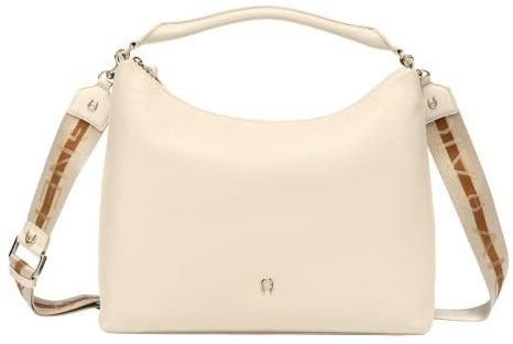 Aigner Beuteltasche Zita M, Macadamia White