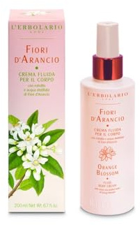 L'Erbolario Azahar – Crema corporal 200 ml con extracto y agua de azahar destilada – suave para todo tipo de piel