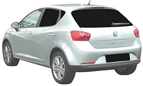Solarplexius Auto-Sonnenschutz Scheiben-Tönung passgenau für 5-Türer SEAT Ibiza 6J Bj. 08-17 Keine Folie Komplettsatz