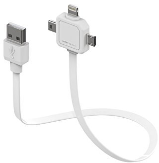 Power Cube 9002/UC80CN Power USB Kabel weiß