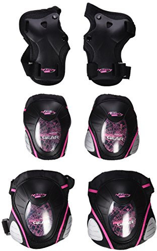 Nijdam Schützerset, Schwarz/Rosa, L, 75CH
