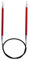 NEU!!! Knit Pro Rundstricknadel Zing, Farbe granat, Länge 80cm, Stärke 2,5mm