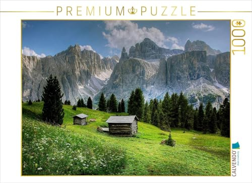 CALVENDO Puzzle Val di Mesdi - Gröden | 1000 Teile Lege-Größe 64 x 48 cm Foto-Puzzle für glückliche Stunden