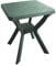 Mojawo Bistrotisch Kunststoff 70x70x72cm Reno Grün eckig Balkontisch Gartentisch Terrassentisch Tisch Außen
