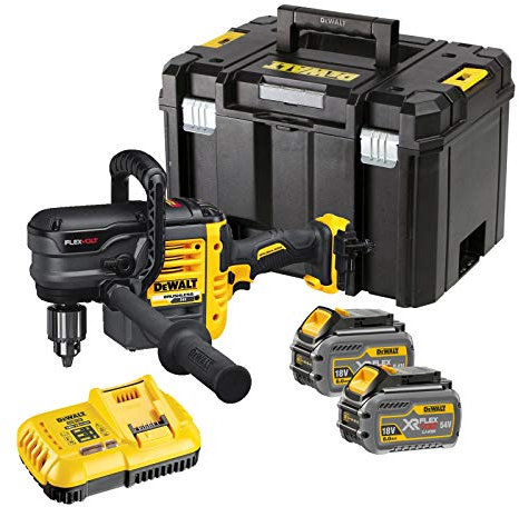 DeWalt - Perceuse de charpente XR FLEXVOLT 54V 2Ah Li-Ion Brushless - DCD460T2