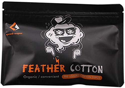 GeekVape Feather Cotton Wickelwatte für Selbstwickler