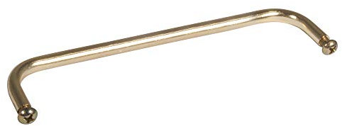 Rayher 25178616 Metallhalterung inkl. 2 Schrauben, für Rayher Pin und Peg, Gold, 15,4 x 3 cm