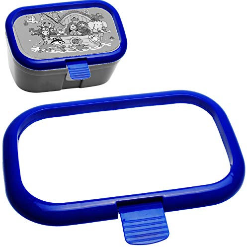 2 Stück Ersatzteil/Ersatzverschluss - für Lunchbox/Brotdose - blau - für Lutz Mauder & Kinderland & Alles-Meine GmbH - Ersatzdeckel - BPA frei - Brotbüc..