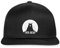 Spreadshirt Papa Bear Vatertagsgeschenk Snapback Cap, One Size, Schwarz/Schwarz