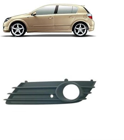 DM Autoteile 282720 Nebelscheinwerfer Gitter links kompatibel für Opel Astra H Kombi Caravan VFL Bj. 2004-2006