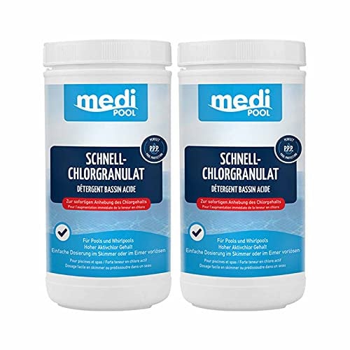 Medipool Schnell-ChlorGranulat 2X 1 kg