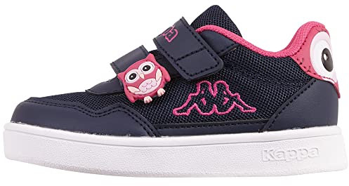 Kappa Deutschland Unisex Baby STYLECODE: 280023M PIO M Sneaker, Navy/Pink, 22 EU