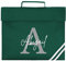 Merch Kingdom Alphabet Name Book Bag - Bottle Green