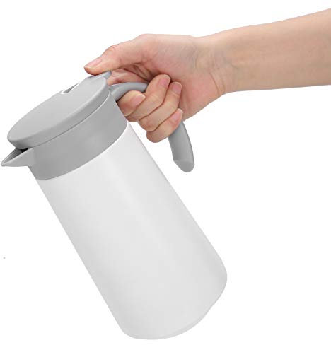 ZPSHYD Pichet Isotherme De 800 ML avec Grande Capacité, Doublure en Acier Inoxydable Et Design Isolé – Bouilloire Thermique sous Vide pour Garder Les Boissons Chaudes Ou Froides.
