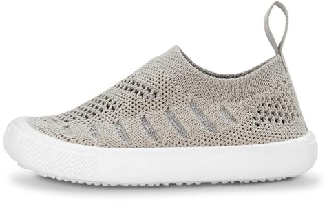 Jan & Jul Kinder Schlupfschuhe, Bequeme Turn-Schuhe für Kinder (Treibholz, EU Size 23)
