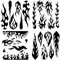 GORGECRAFT 4 Blatt 20x20cm Flammen Autoaufkleber Feuer Sport Flamme Reflektierende Aufkleber Vinyl Wasserdicht Auto Stoßstangenaufkleber Automobil Außendekoration Für Auto LKW Wandkunst Schwarz