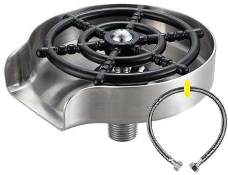 Lave-vaisselle pour évier, machine à laver à tasses pour évier - Puissant lave-verres pour cuisine | Lave-vaisselle pour évier, rinçage de verre sans effort, machine à laver en verre pour fr