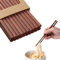 20 Paires Peut être Réutilisé Baguettes, Bois Naturel Baguettes, Reutilisable, Passent au Lave-Vaisselle, Style Chinois Classique Antidérapant, pour Cuisine, Salle à Manger