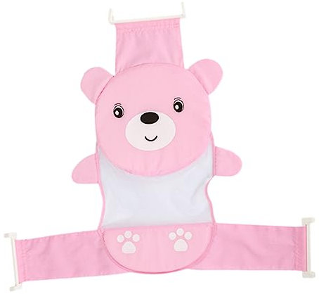 Gogogmee Verstellbares Badesitz für Sichere Bequeme Badezeiten für Waschbecken oder Badewanne Tragbar Rutschfest für Neugeborene Kleinkinder