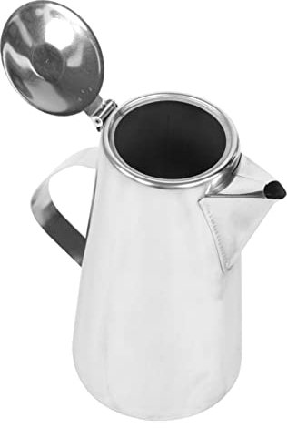 VALICLUD Stainless Steel Cold Water Pot Practical Tea Kettle with Elegant Design for Home and Restaurant Use Easy to Clean and Fill for Friends and Family