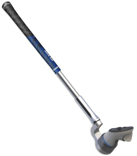 YEZRO Y14 Weighted Golf Club Attachment for Meta Quest 3/Quest 3S, 20.5 VR Golf Club Handle Accessories for Golf + — Aluminum One-Piece Build, Real Grip, No Screws — for Right Controller
