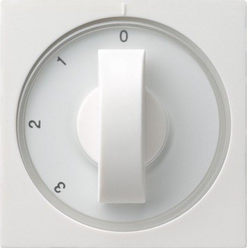 Gira 066903 Abdeckung Knebel 3-Stufen System 55, reinweiß