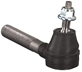 febi bilstein 41099 Spurstangenendstück mit Kronenmutter, Splint und Schmiernippel, 1 Stück