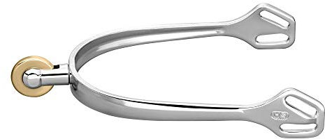 Sprenger Sporen Ultra fit Comfort Roller Soft Point I Pferde Reitsporen Edelstahl rostfrei, Radsporen 25 mm abgerundet