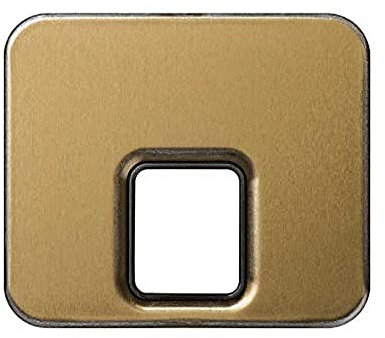 Simon - 75062-36 Telephone Socket Cover S-75 Bronze Ref. 6557536245