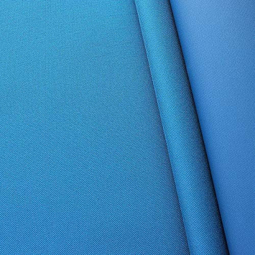 STOFFKONTOR Oxford 600D Gewebe, Polychlorid Beschichtet wasserundurchlässig, Outdoorstoff Meterware – Royal-Blau