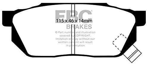 EBC Brakes DP570 Blackstuff Bremsbeläge