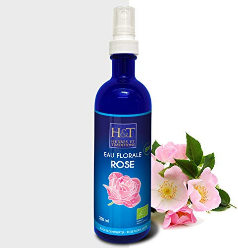 Erbe e Tradizioni aromatizzanti floreale della Rosa Water Bio 200ml