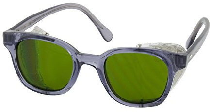 Bouton 249-5907-207 5900 Lunettes traditionnelles avec monture intégrale en propionate de fumée et verres anti-rayures IR Shade 3.0