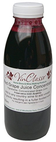 VinClasse 500ml Bottle of Red Grape Juice Concentrate