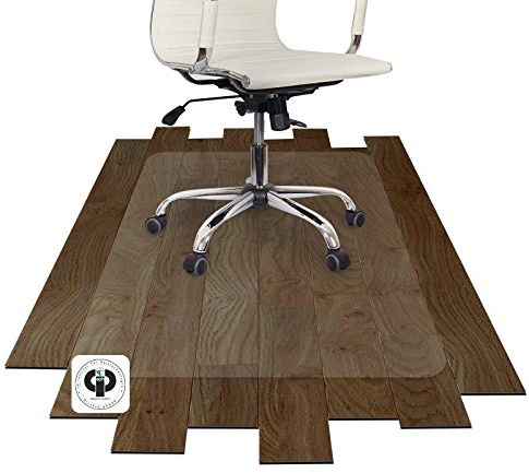 Performa® Antistatik Bodenschutzmatte für Parkett, Laminat, Fliesen, PVC und Steinböden (116x150 cm)